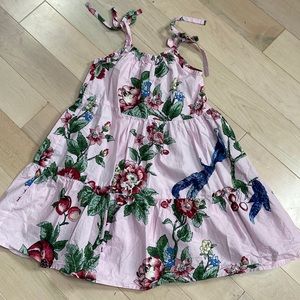 Mache NYC girls floral cotton dress